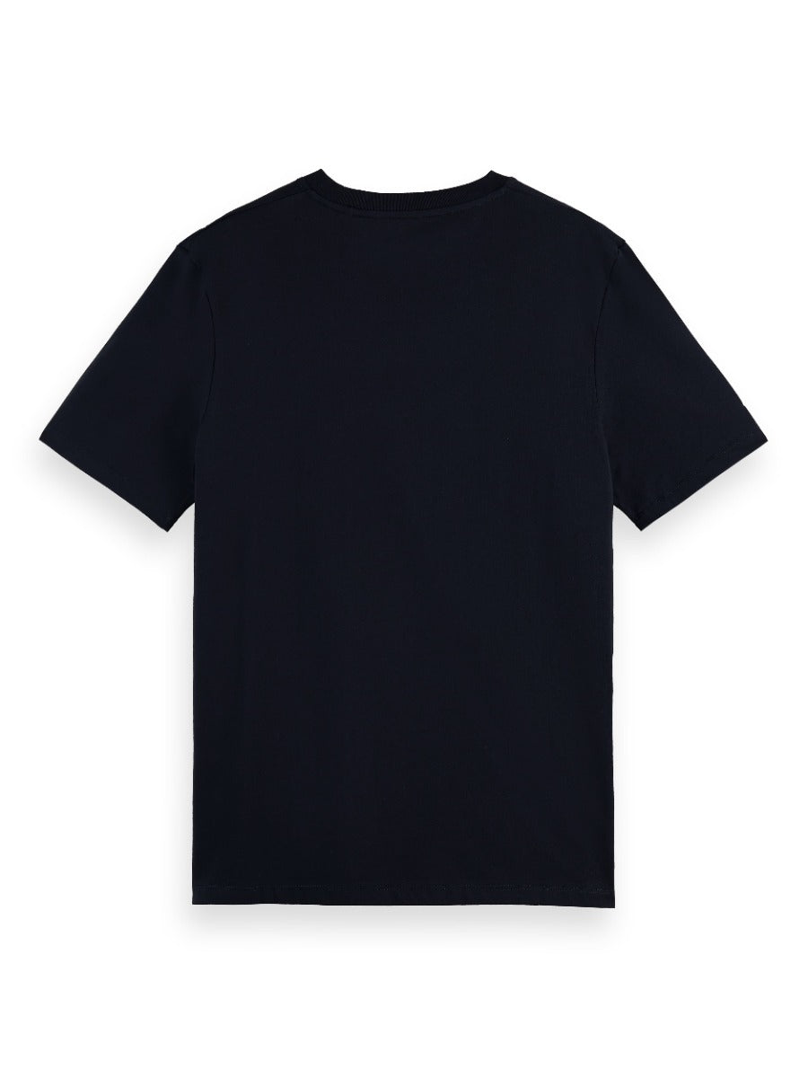 Crewneck jersey T-shirt in Organic Cotton