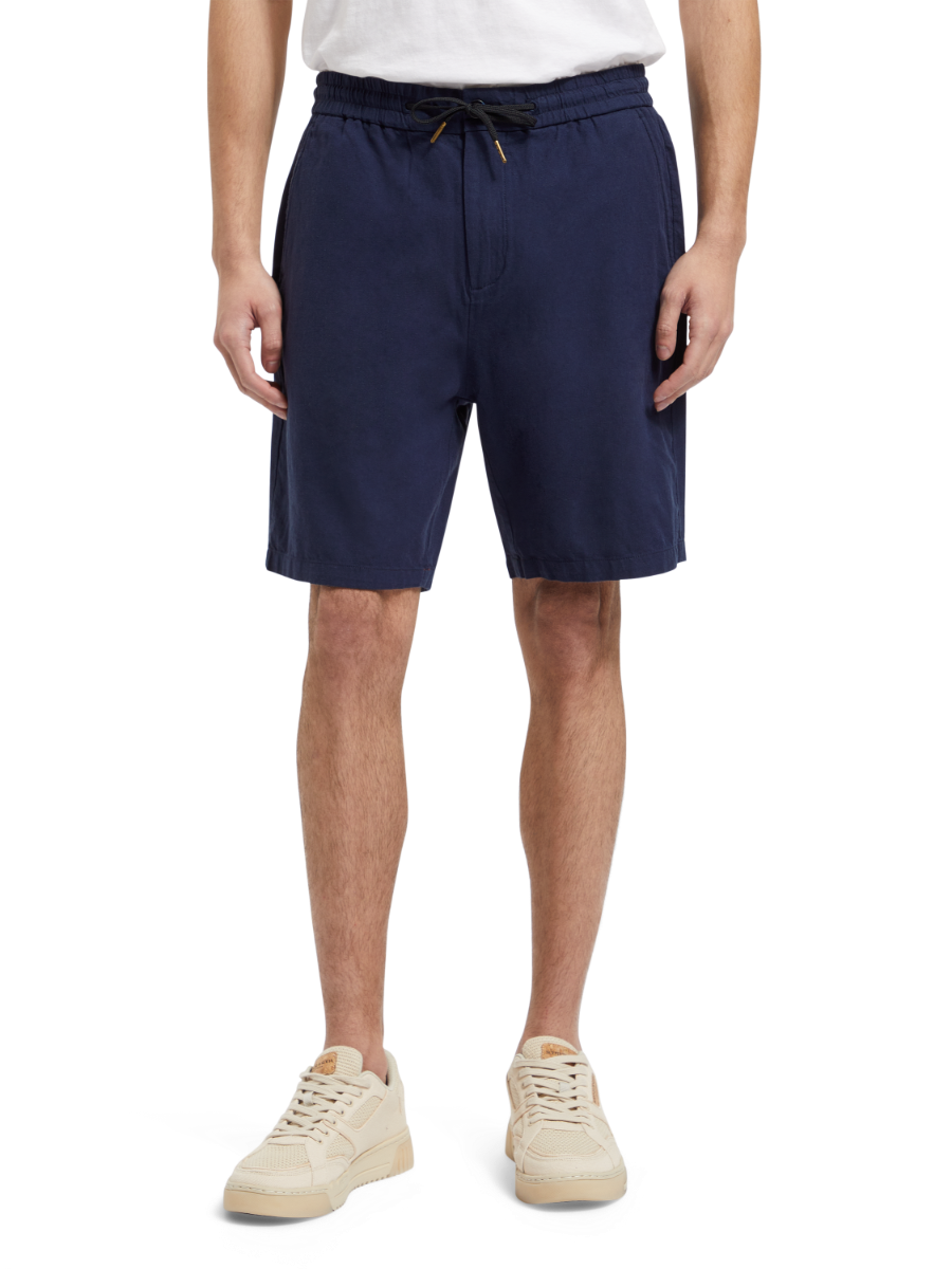 Fave- Cotton/Linen Twill Bermuda
