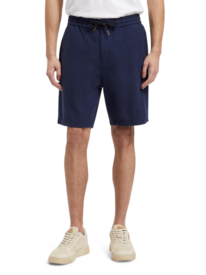 Fave- Cotton/Linen Twill Bermuda