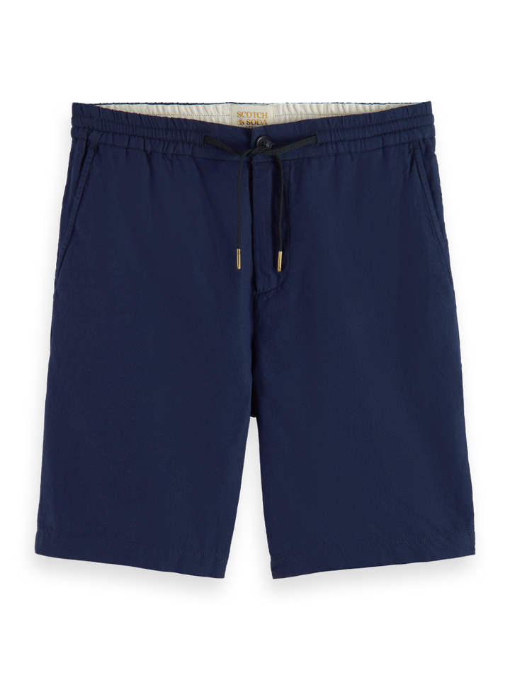 Fave- Cotton/Linen Twill Bermuda