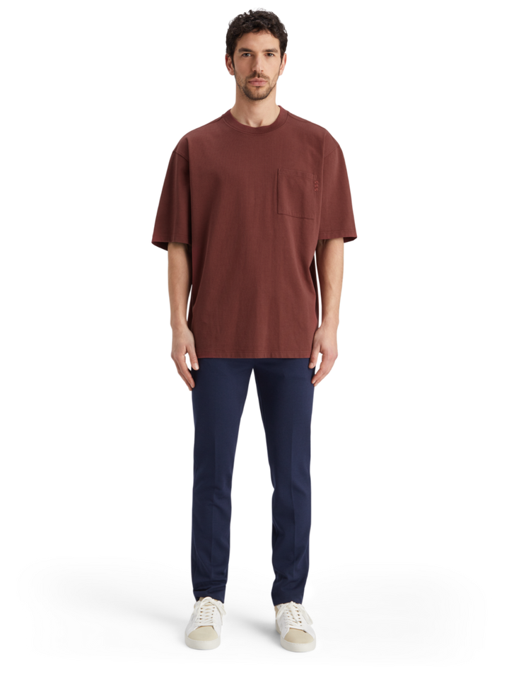 3 Crosses Loose Fit Chest Pocket T-Shirt