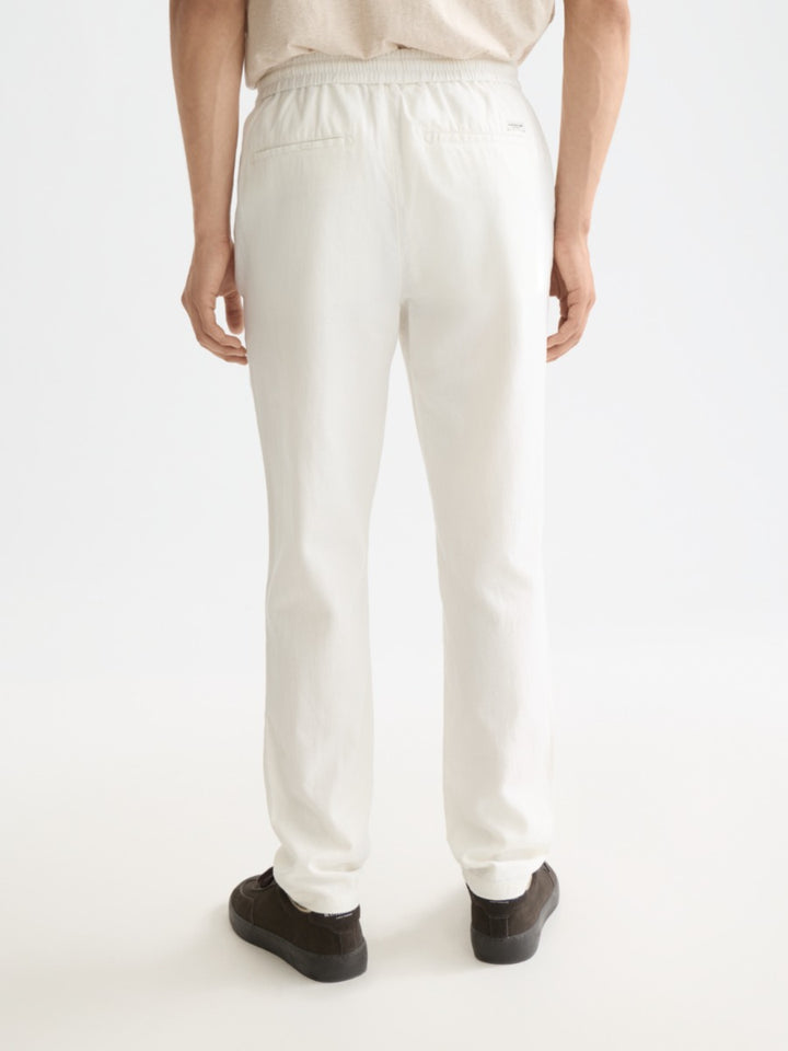 Essentials Warren Cotton/linen Twill Jogger