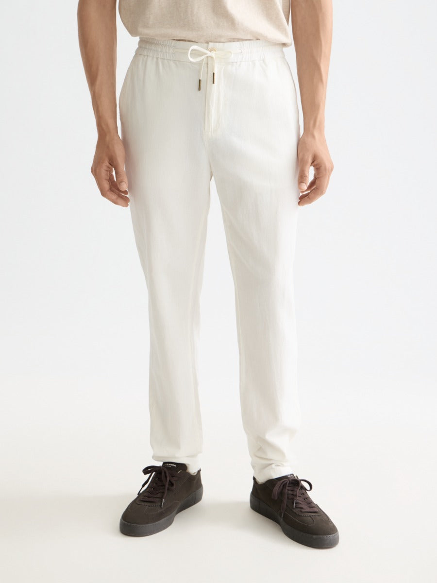 Essentials Warren Cotton/linen Twill Jogger