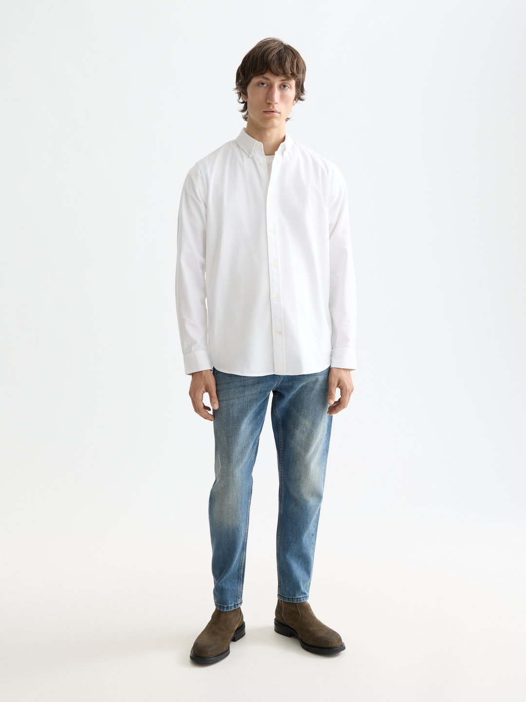 Essentials Oxford Solid Shirt