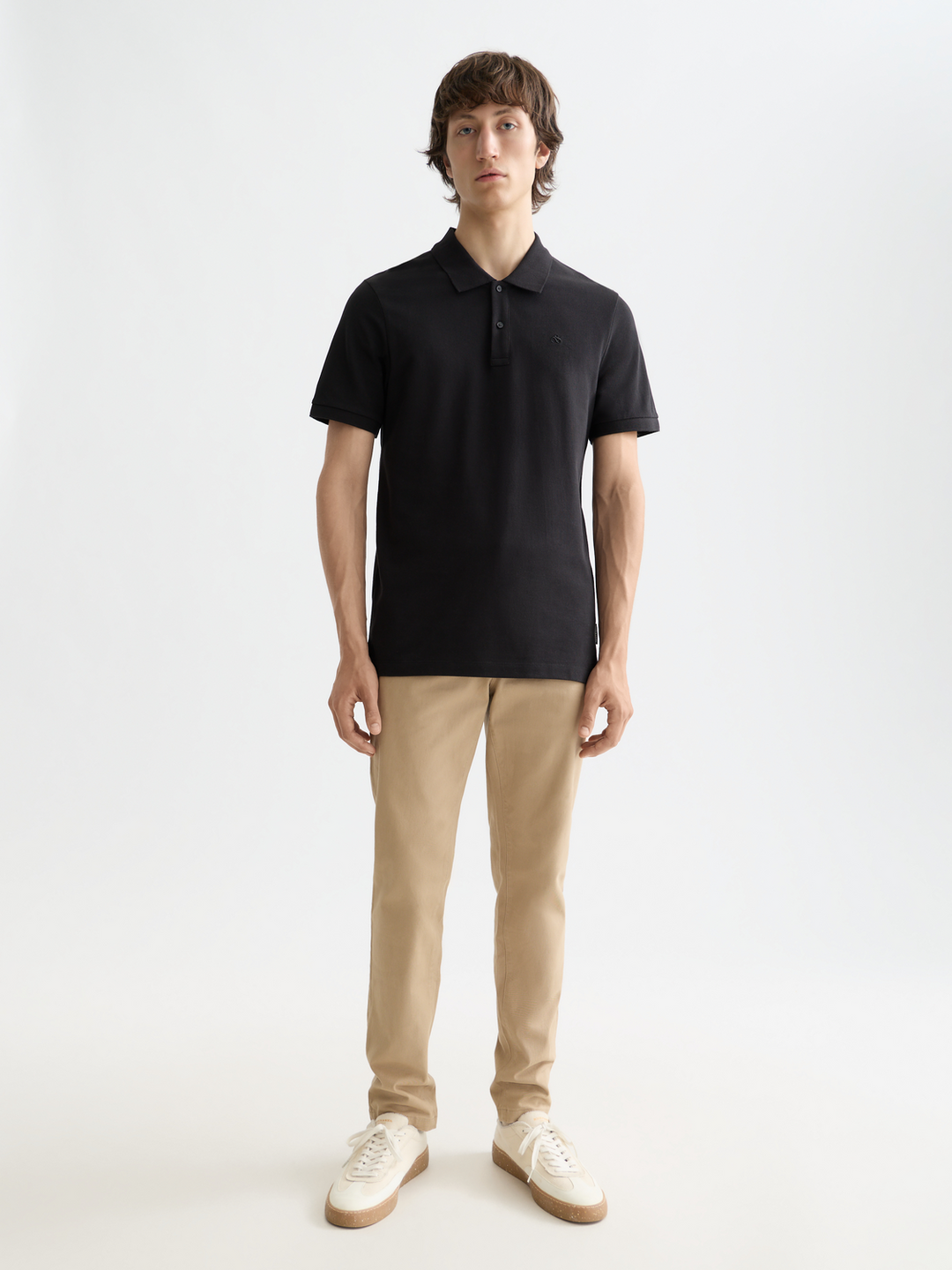 Essentials Logo Pique Polo