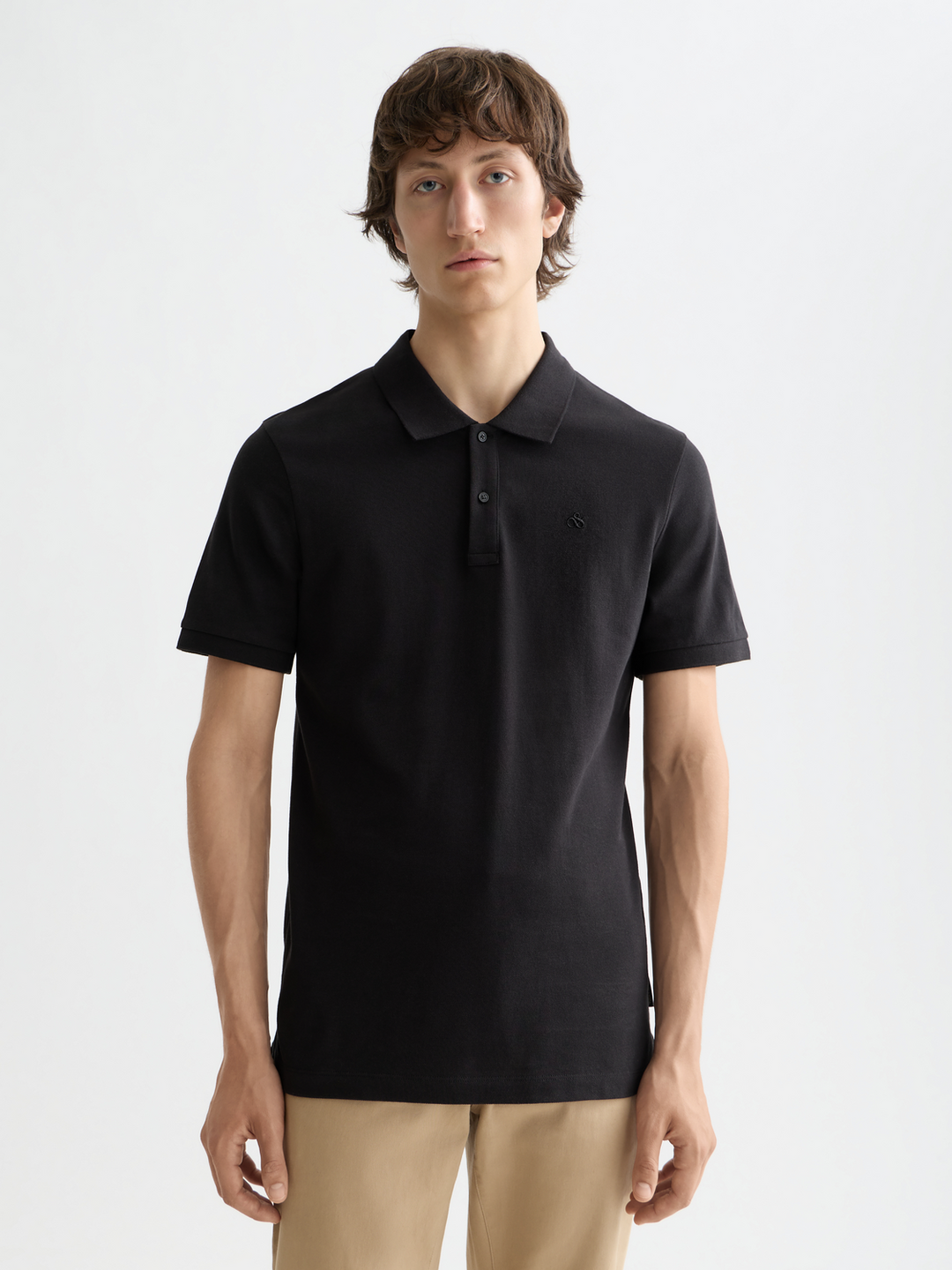 Essentials Logo Pique Polo