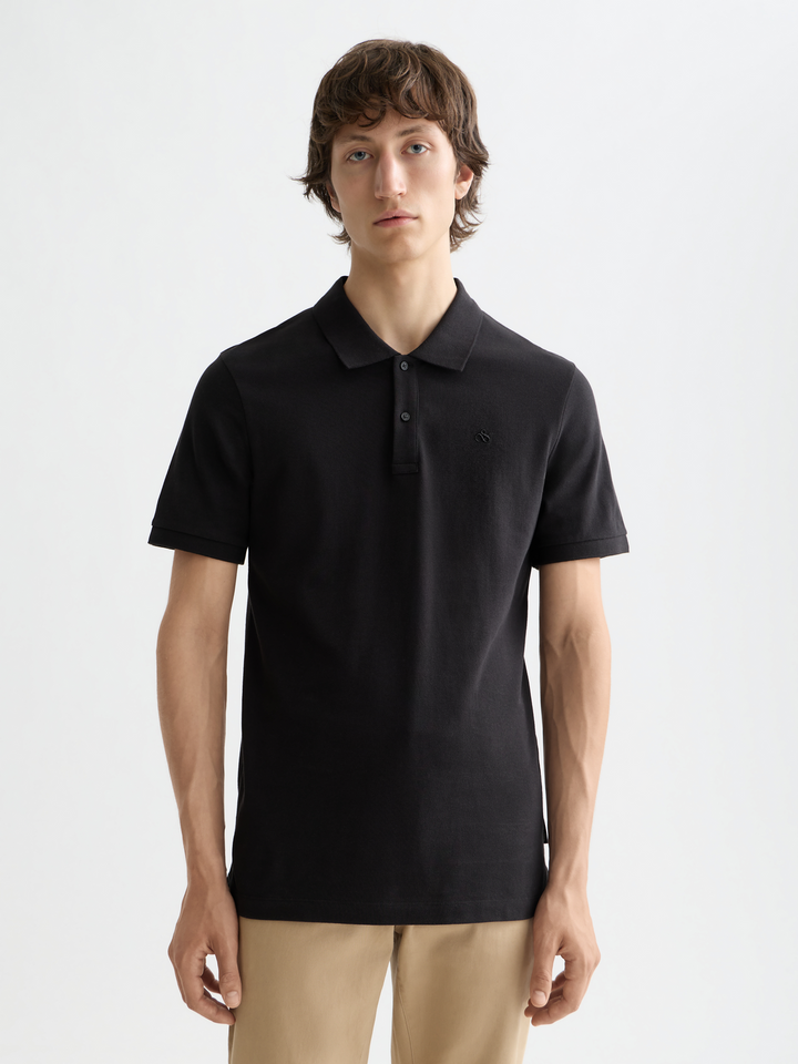 Essentials Logo Pique Polo