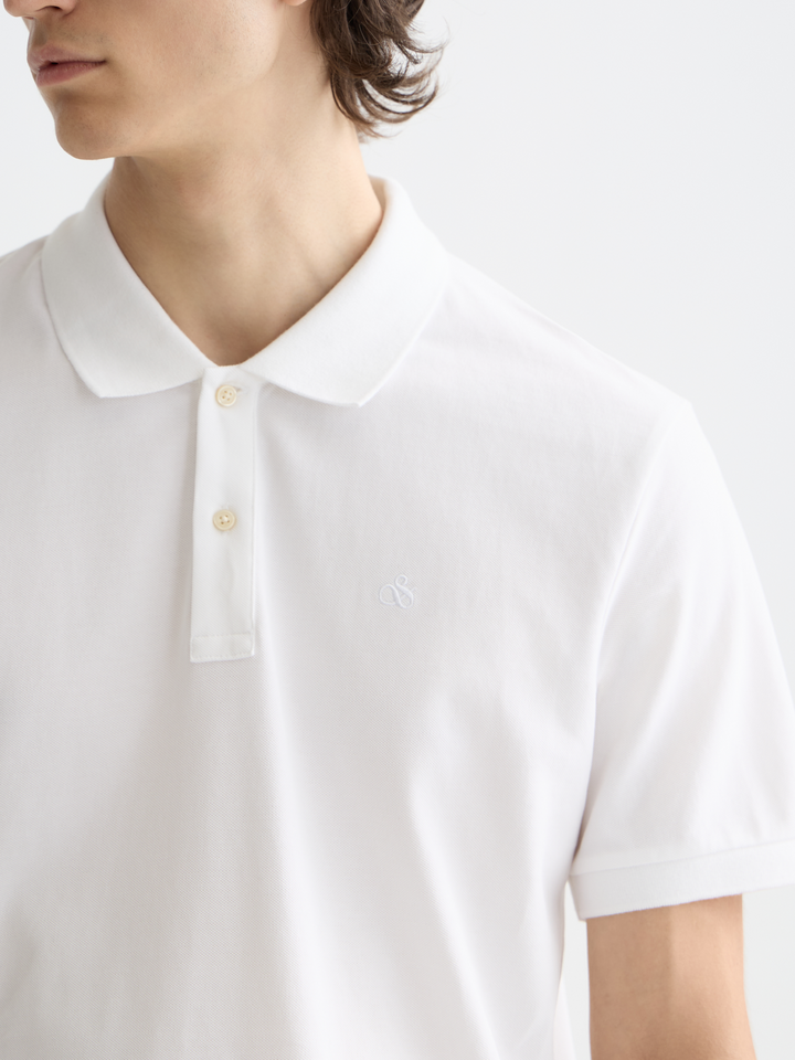 Essentials Logo Pique Polo
