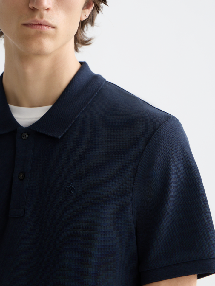 Essentials Logo Pique Polo