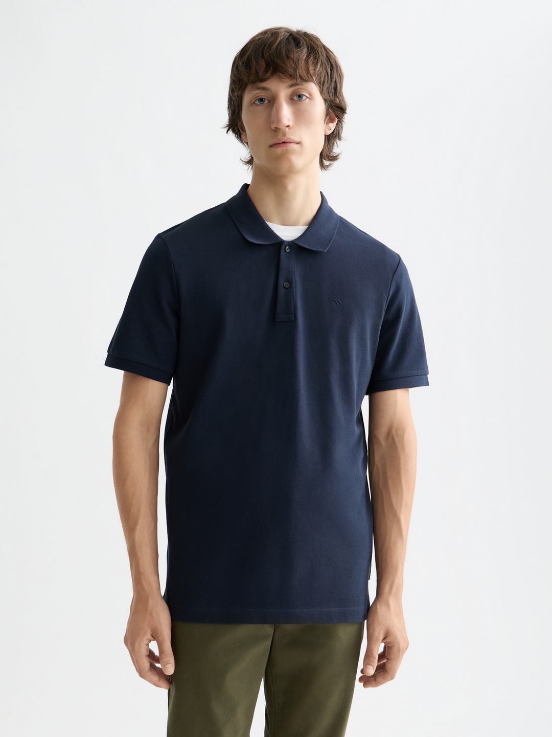 Essentials Logo Pique Polo