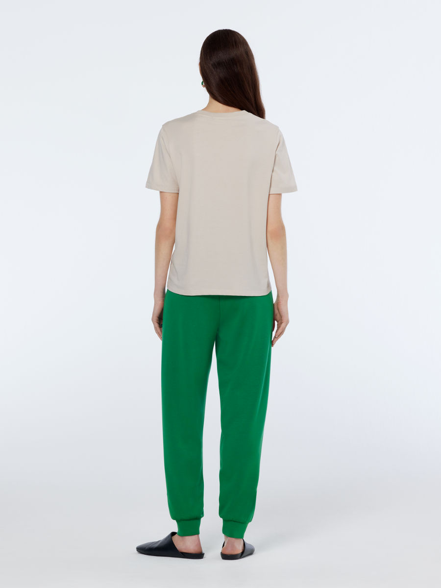 Modal sweatpants with cuff