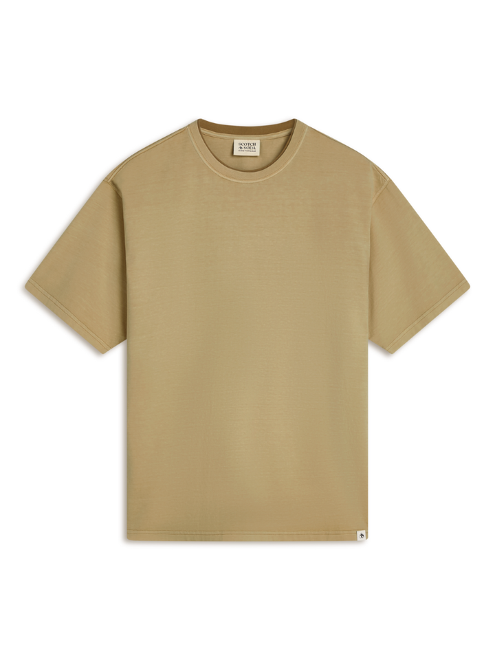 Relaxed-fit 3 crosses garment-dyed T-shirt