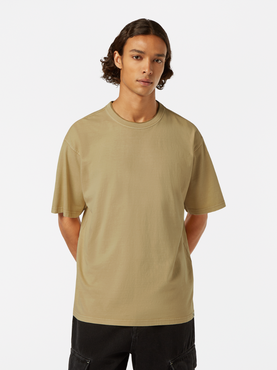 Relaxed-fit 3 crosses garment-dyed T-shirt