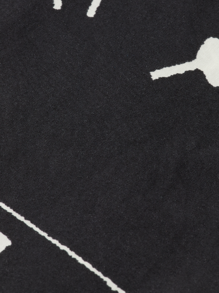 Placed print short-sleeved shirt