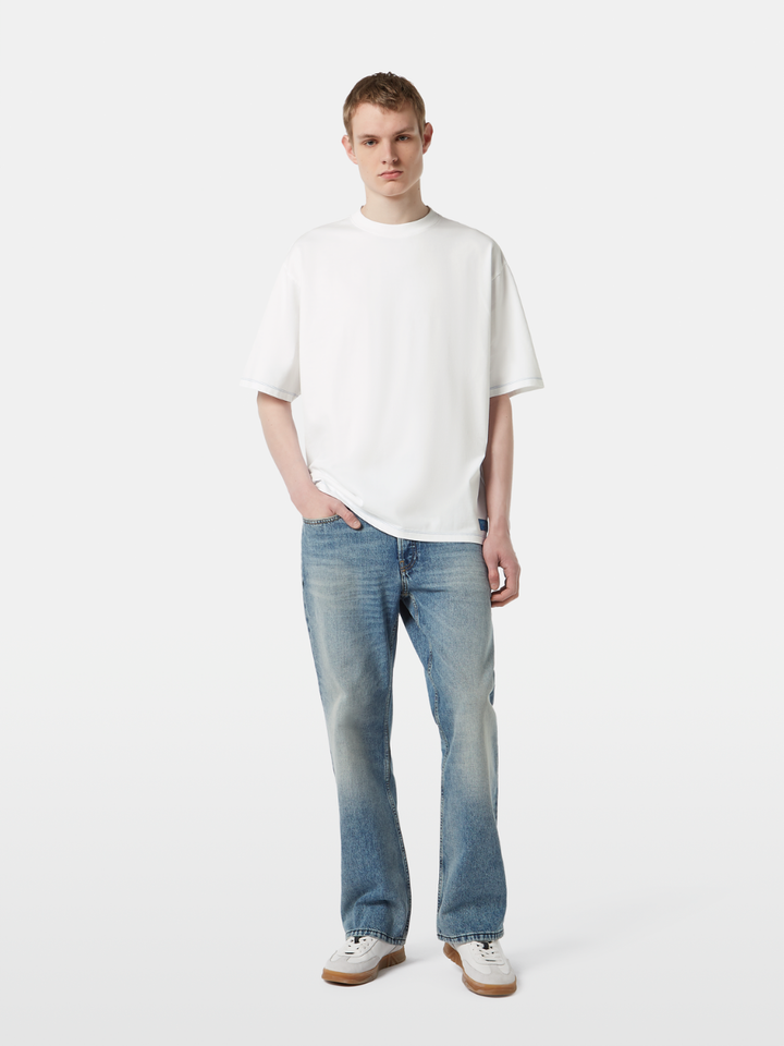 Loose-fit back artwork T-shirt