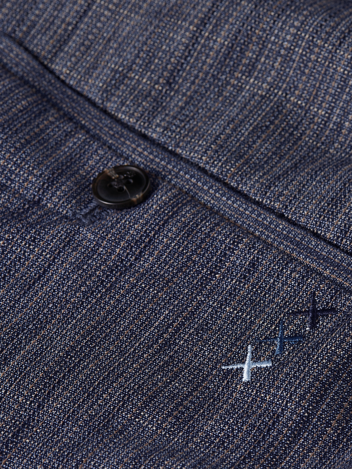 Oliver pleated linenblend relaxed straightfit jogger