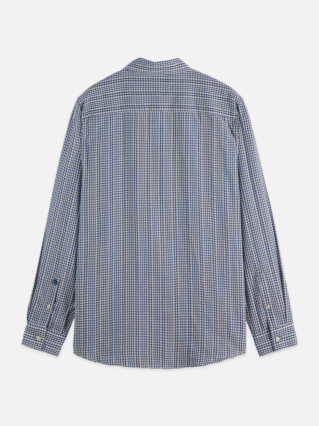 Microcheck Cotton Poplin Shirt