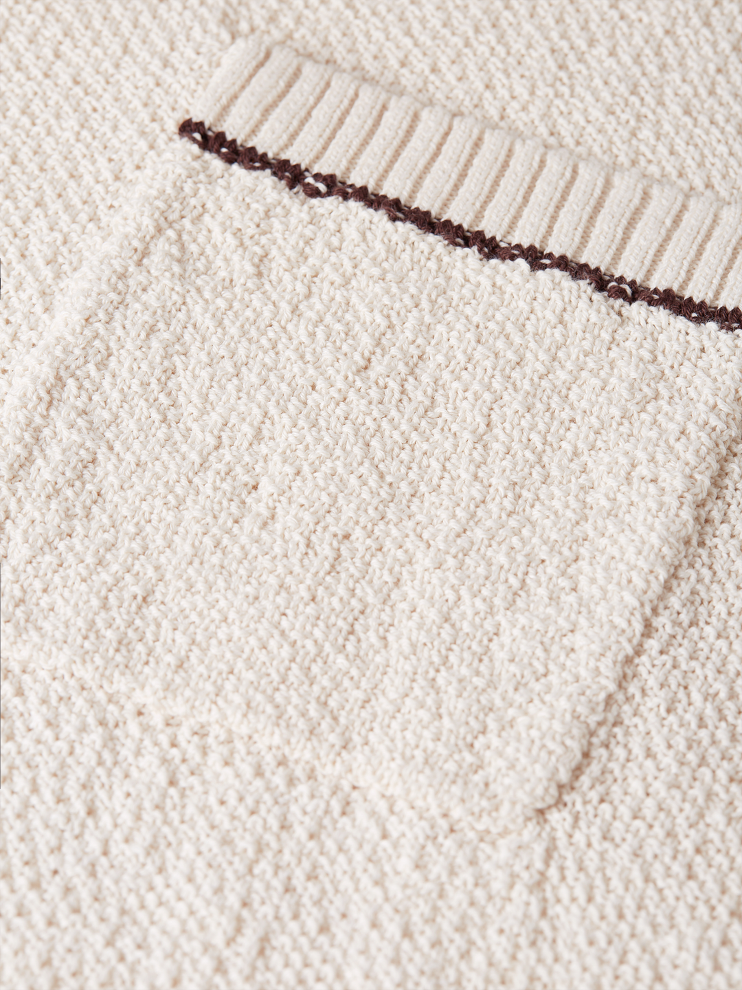 Knitted Cotton Relaxed T-Shirt