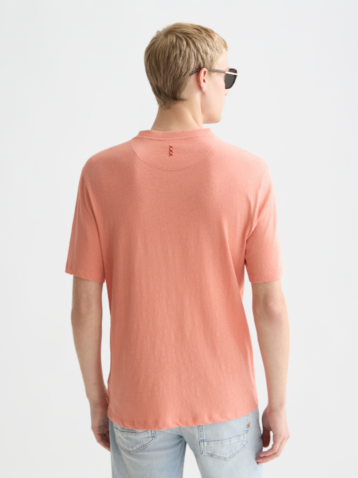 3 Crosses Cotton-Linen T-Shirt