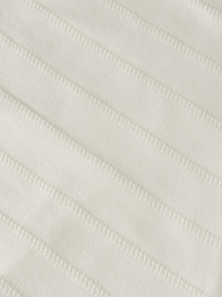 Structured Jacquard Relaxed T-Shirt
