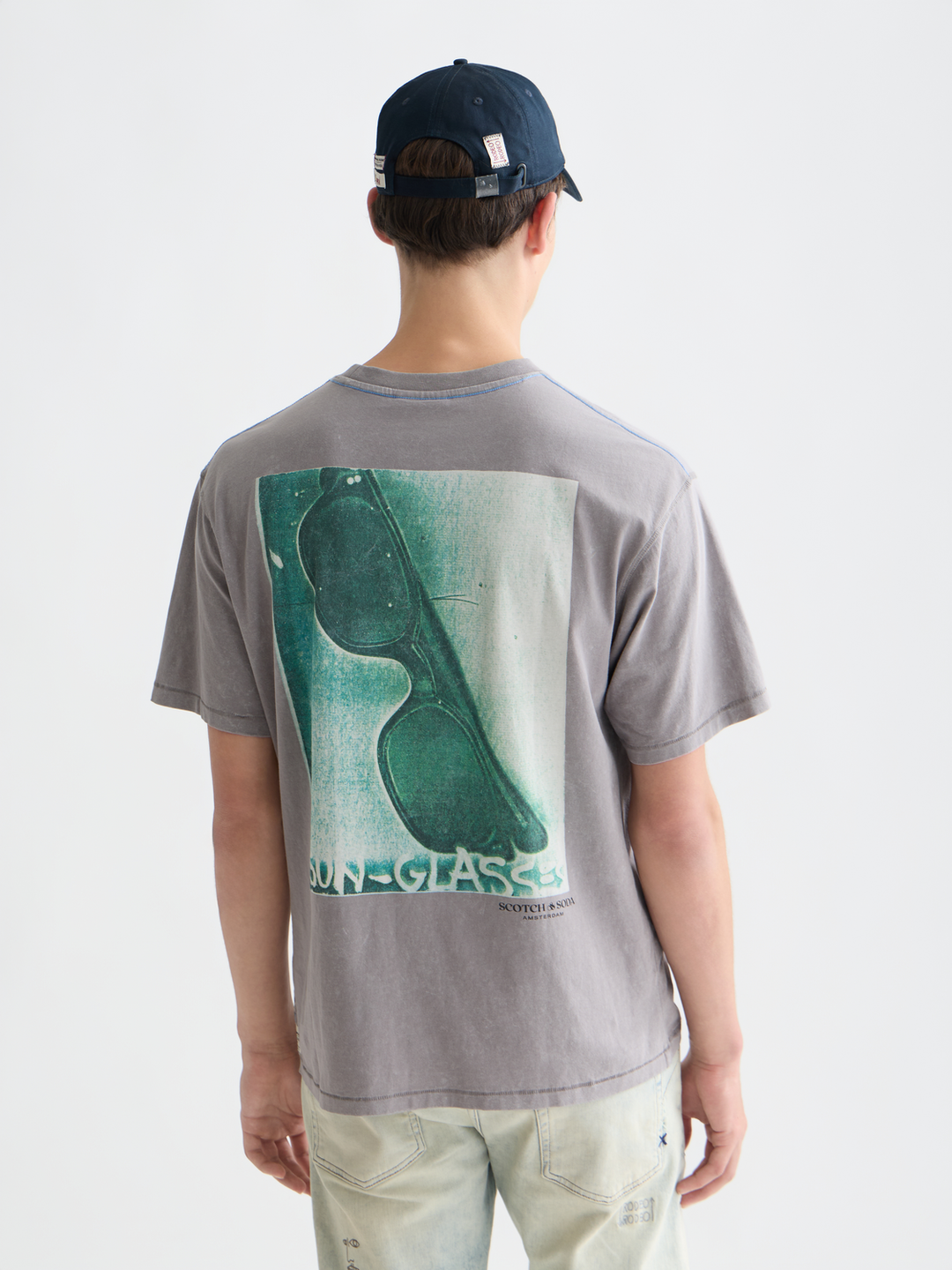 Scotch &amp; Soda X Basquiat Artwork Relaxed T-Shirt