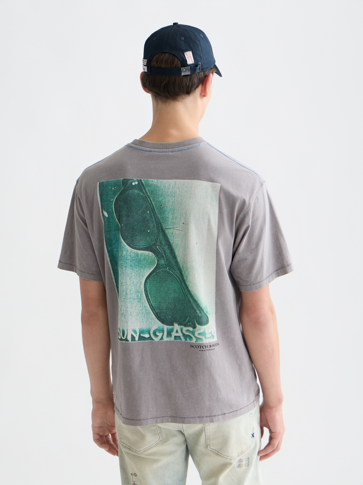 Scotch &amp; Soda X Basquiat Artwork Relaxed T-Shirt