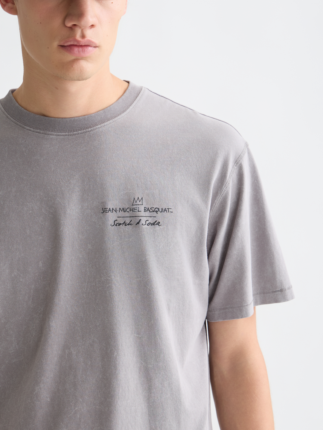 Scotch &amp; Soda X Basquiat Artwork Relaxed T-Shirt