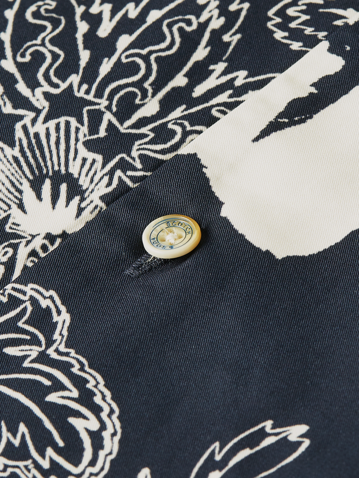Printed Relaxed Short Sleeve Shirt