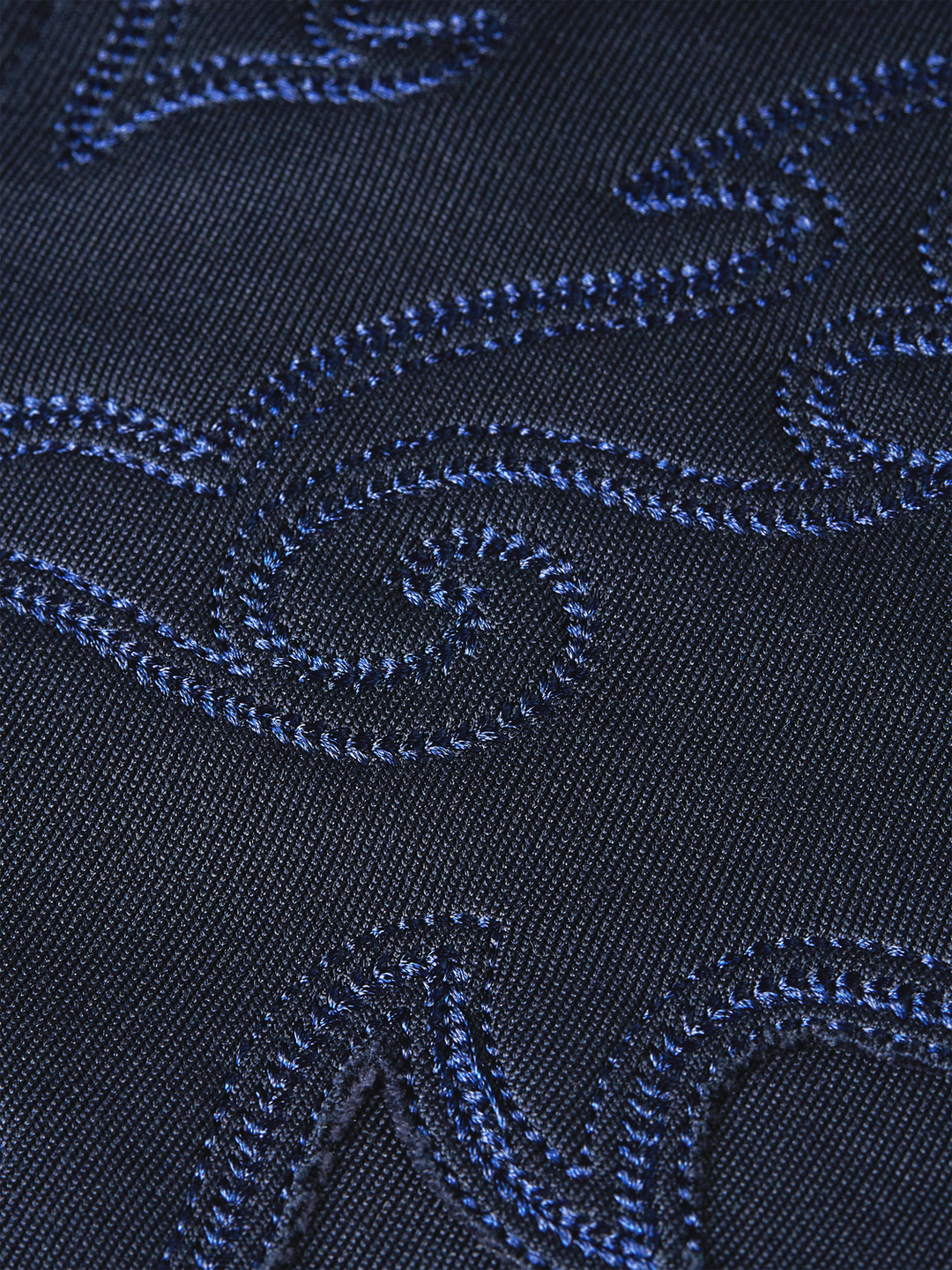 Interlock Embroidered Relaxed Zip-Up Track Top