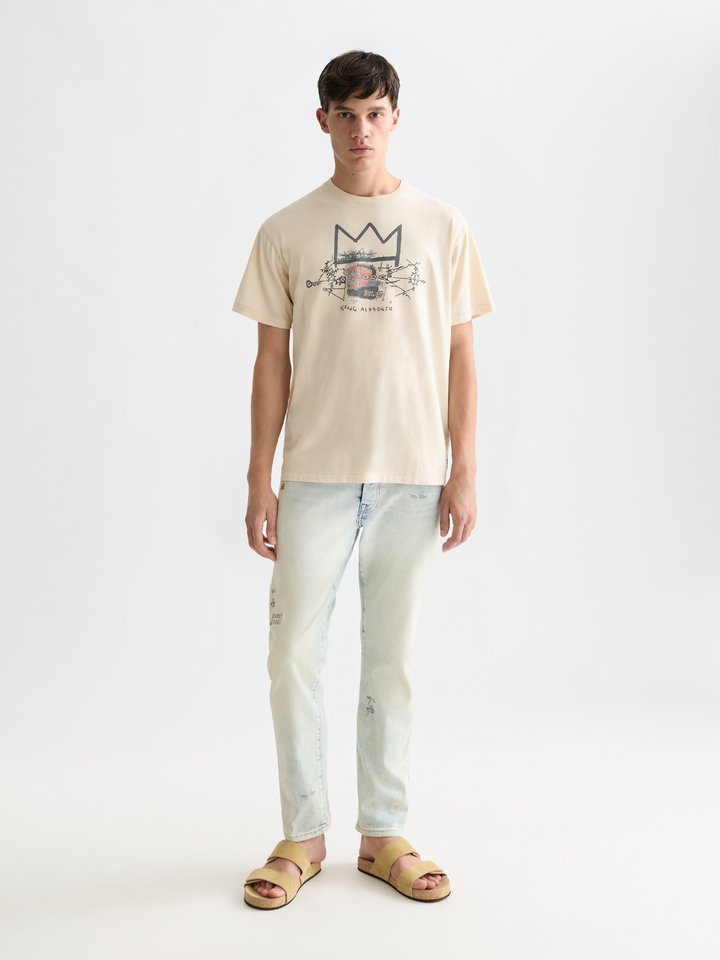 Scotch &amp; Soda X Basquiat Artwork Relaxed T-Shirt