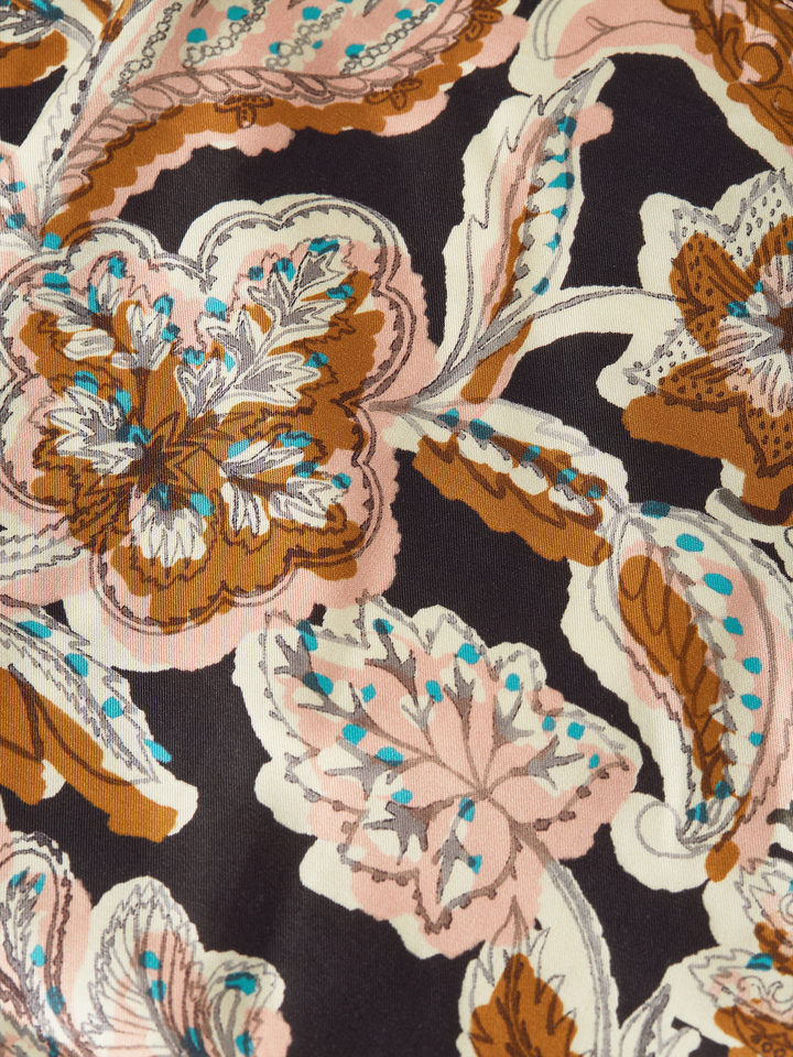 Fave Printed Tencel Relaxed Bermuda Shorts