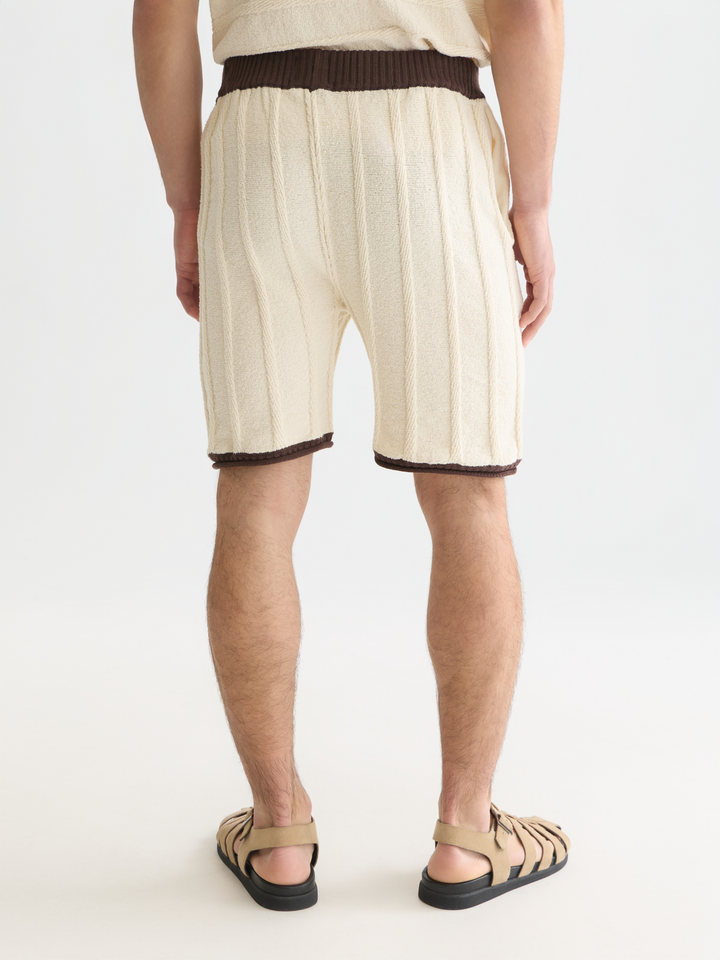 Structured Knitted Shorts