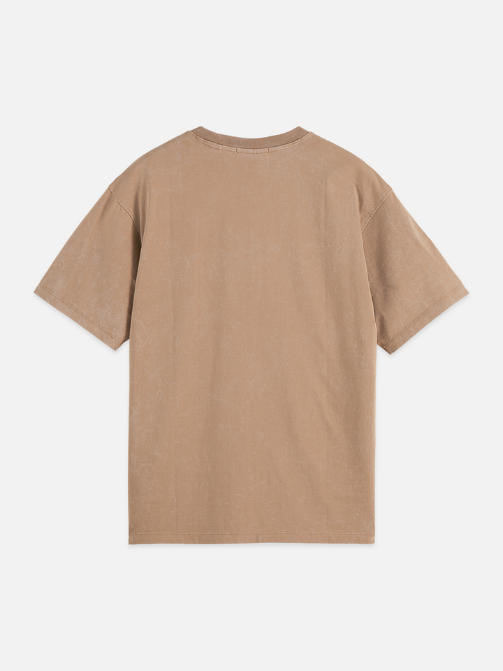 Artwork Relaxed Snow-Washed T-Shirt