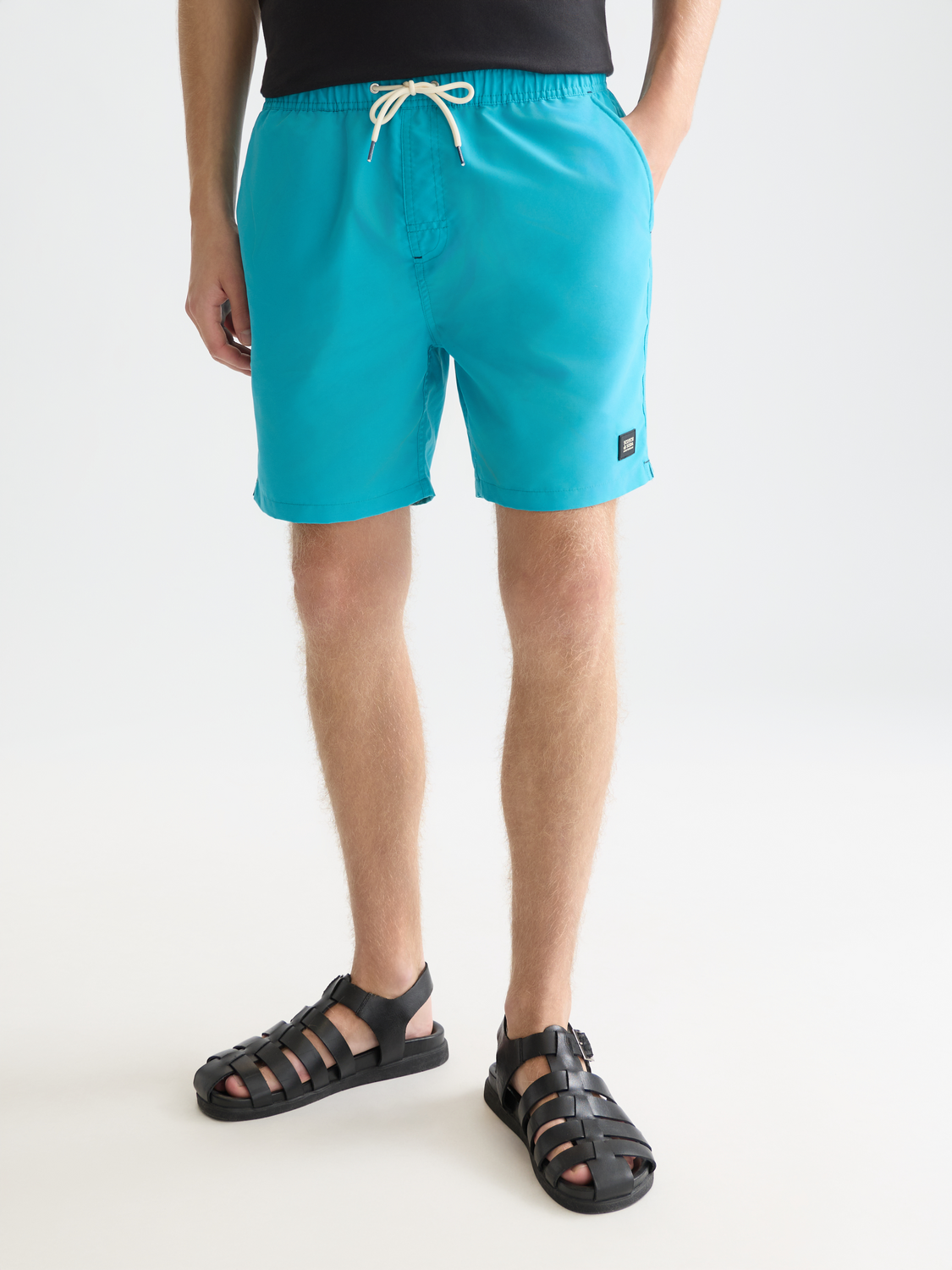 Magic printed midlength swim shorts