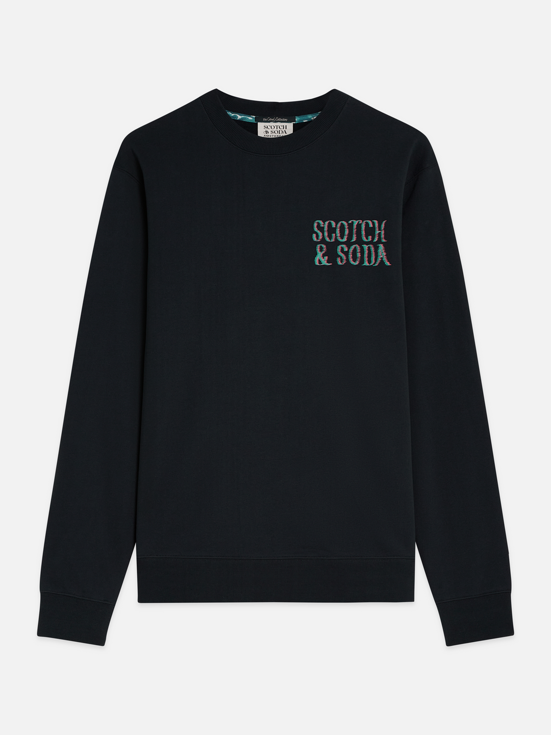 Front and back artwork regular-fit sweatshirt