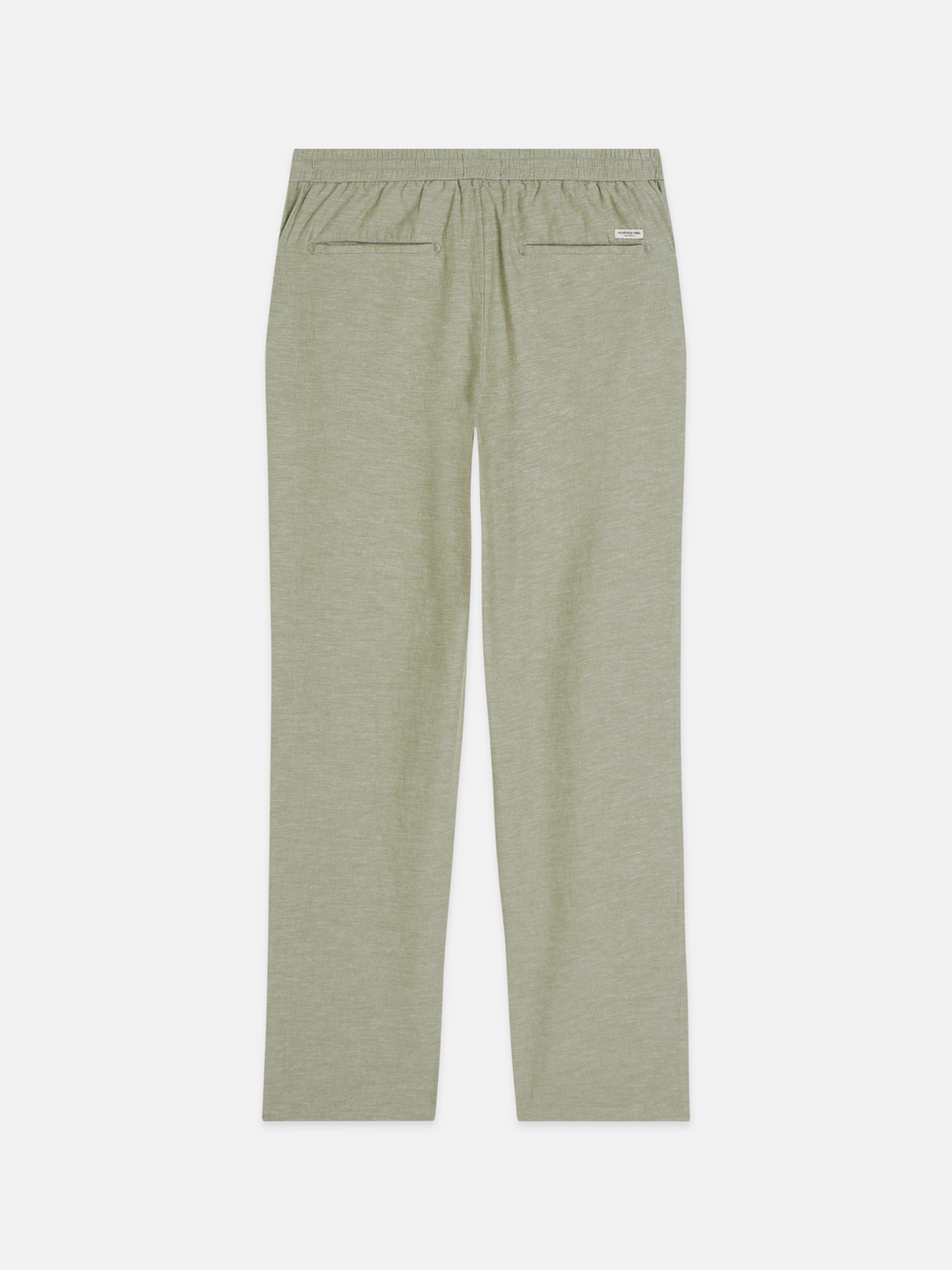 Seasonal core Warren cotton-linen twill jogger