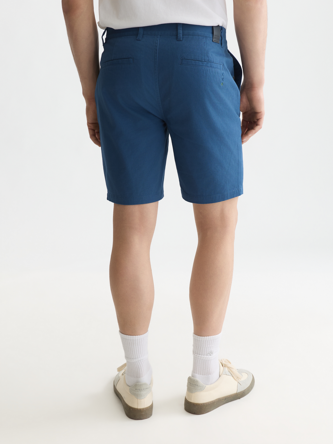 Seasonal core Stuart cotton twill regular-fit shorts
