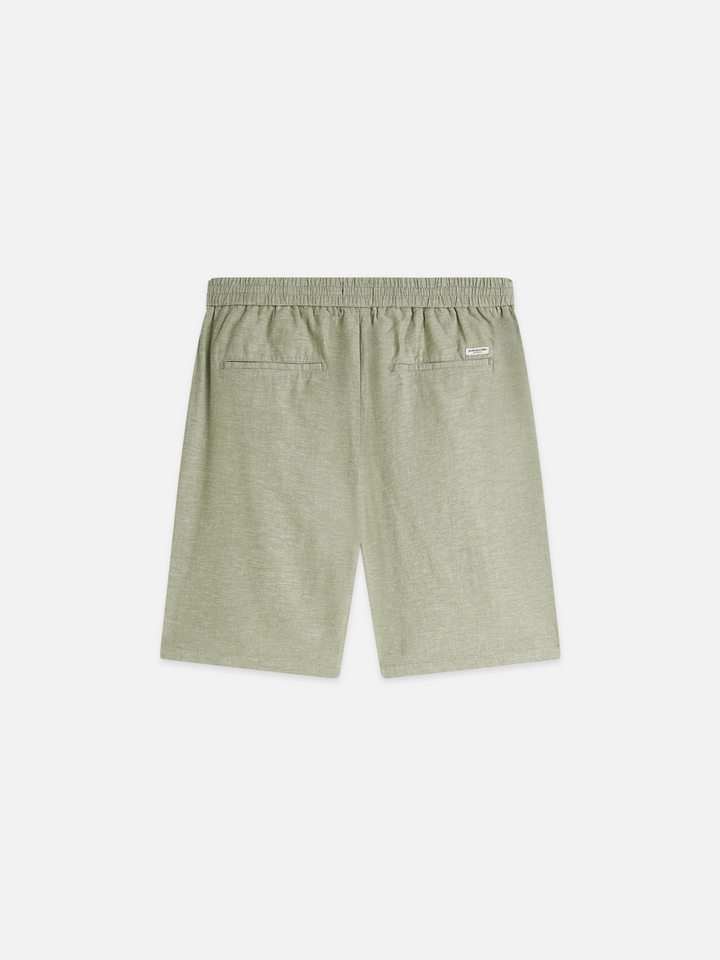 Seasonal core Fave cotton linen regular-fit shorts