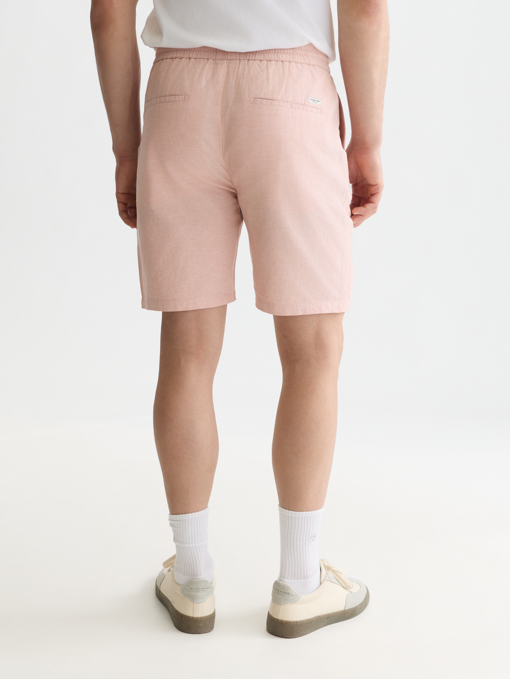 Seasonal core Fave cotton linen regular-fit shorts