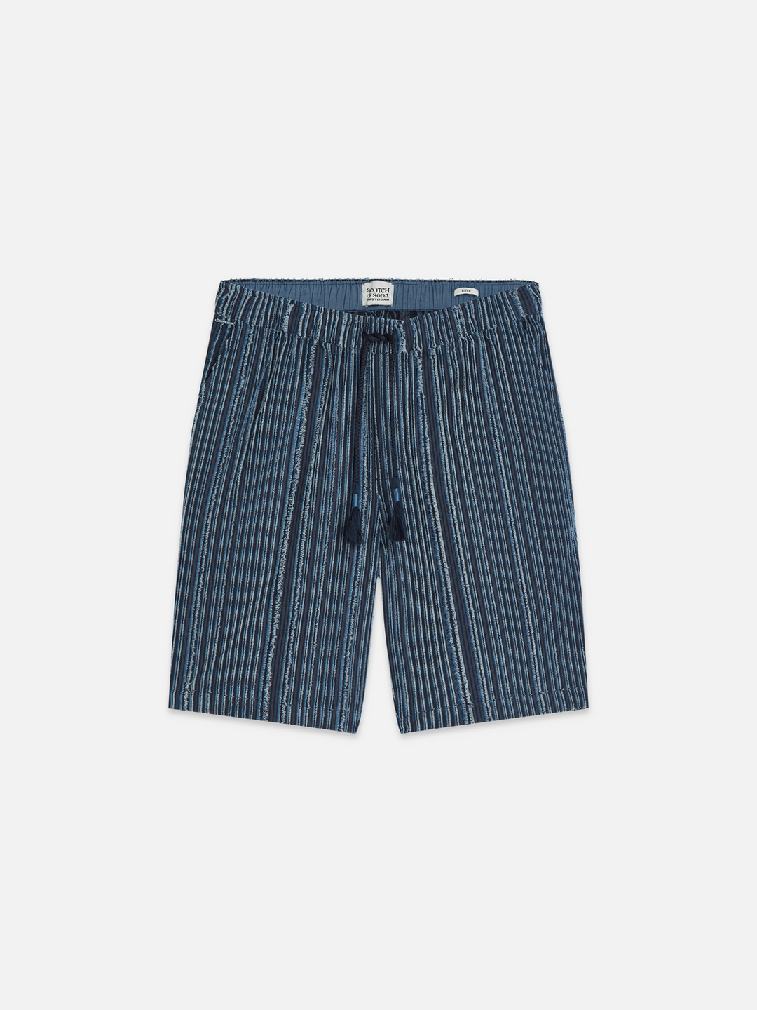 Fave textured relaxed-fit bermuda shorts