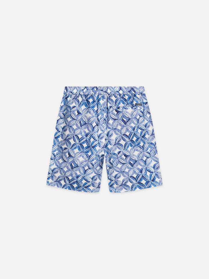 Fave printed tencel relaxed-fit bermuda shorts