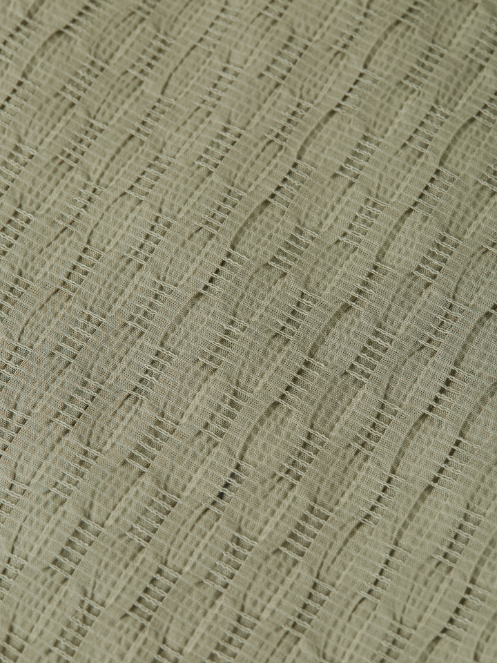 Jacquard seersucker bermuda shorts