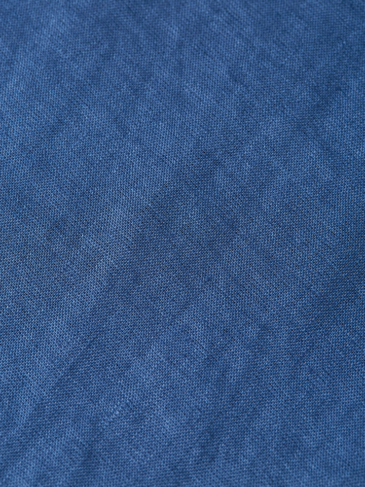 Seasonal core linen regular-fit short sleeved shirt