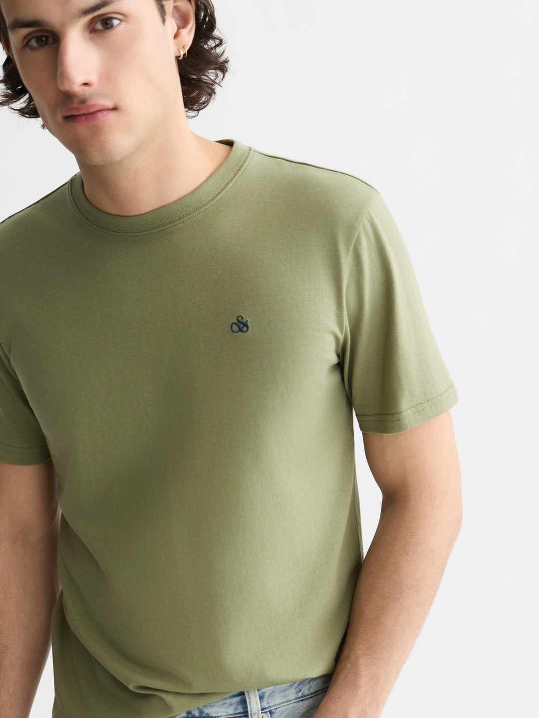Seasonal core chest logo regular-fit T-shirt