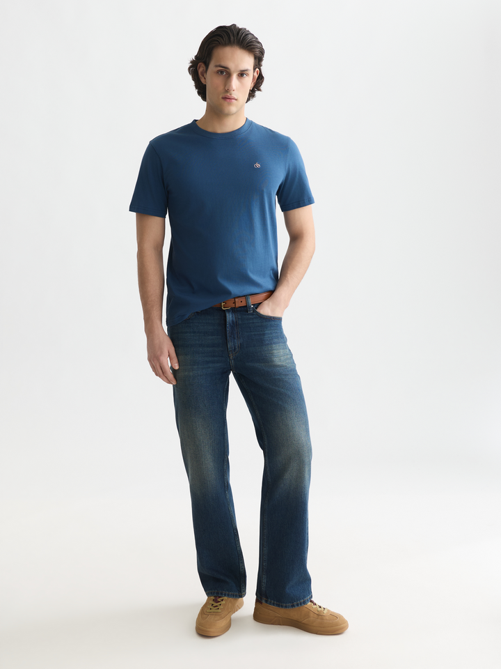 Seasonal core chest logo regular-fit T-shirt