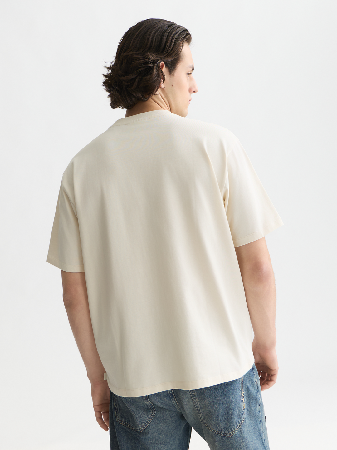 Seasonal core 3 crosses chest pocket loose-fit T-shirt