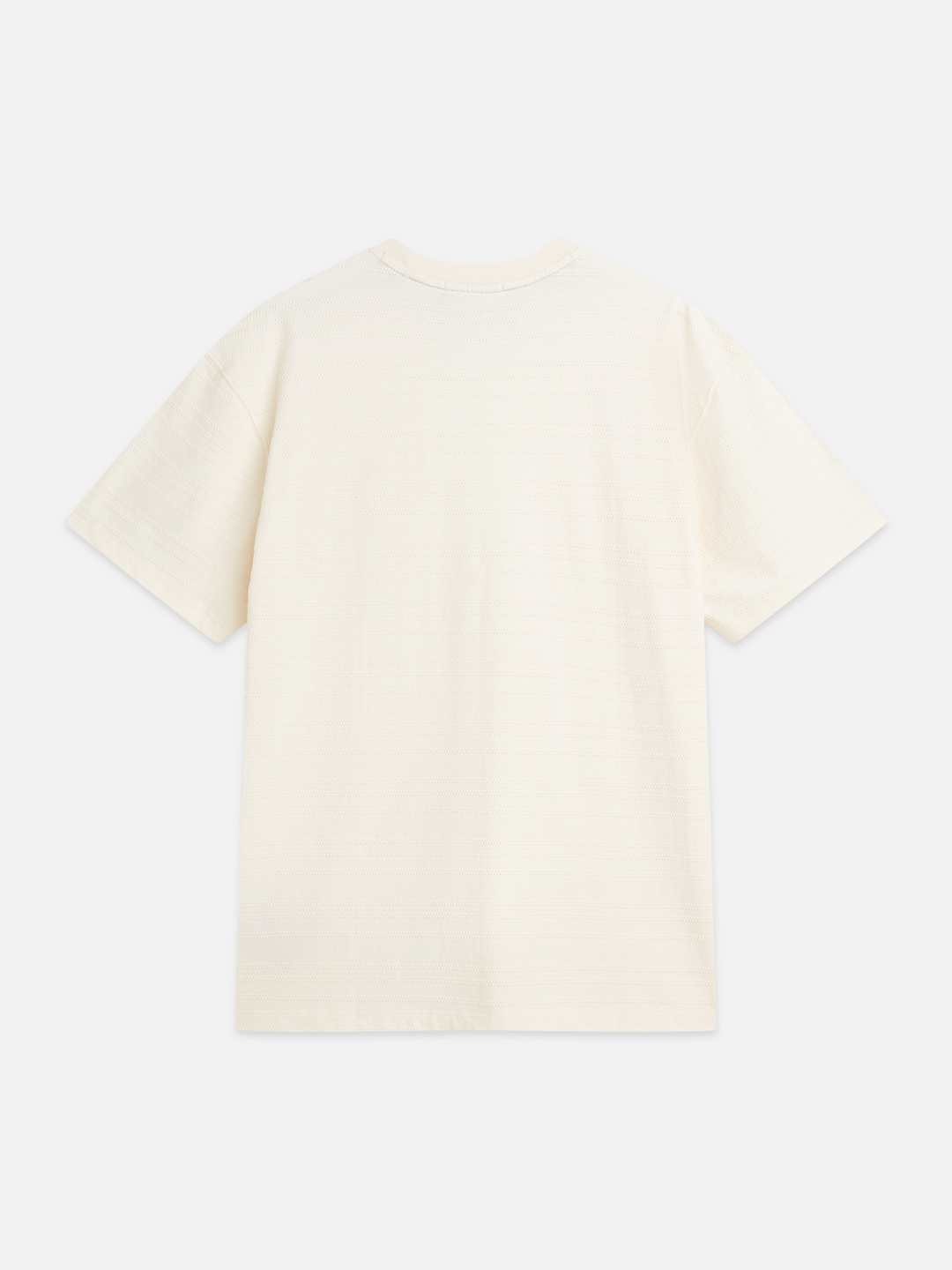 Textured jacquard relaxed-fit T-shirt