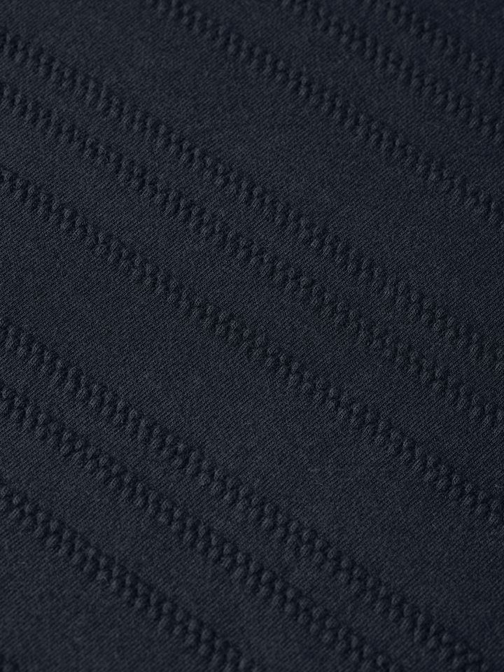 Textured jacquard relaxed-fit T-shirt