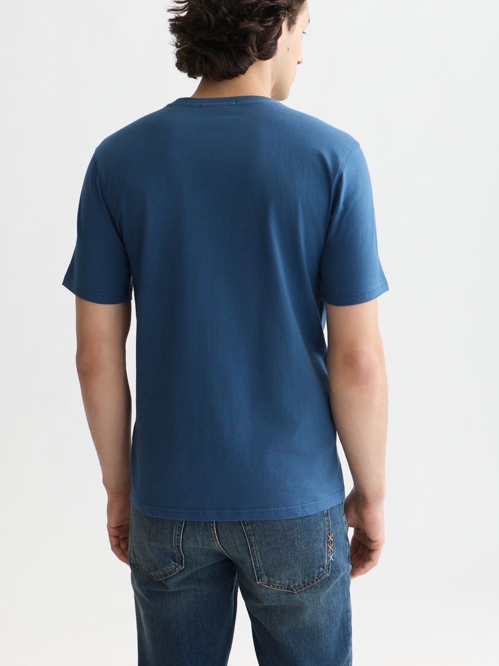 Left chest artwork regular-fit T-shirt