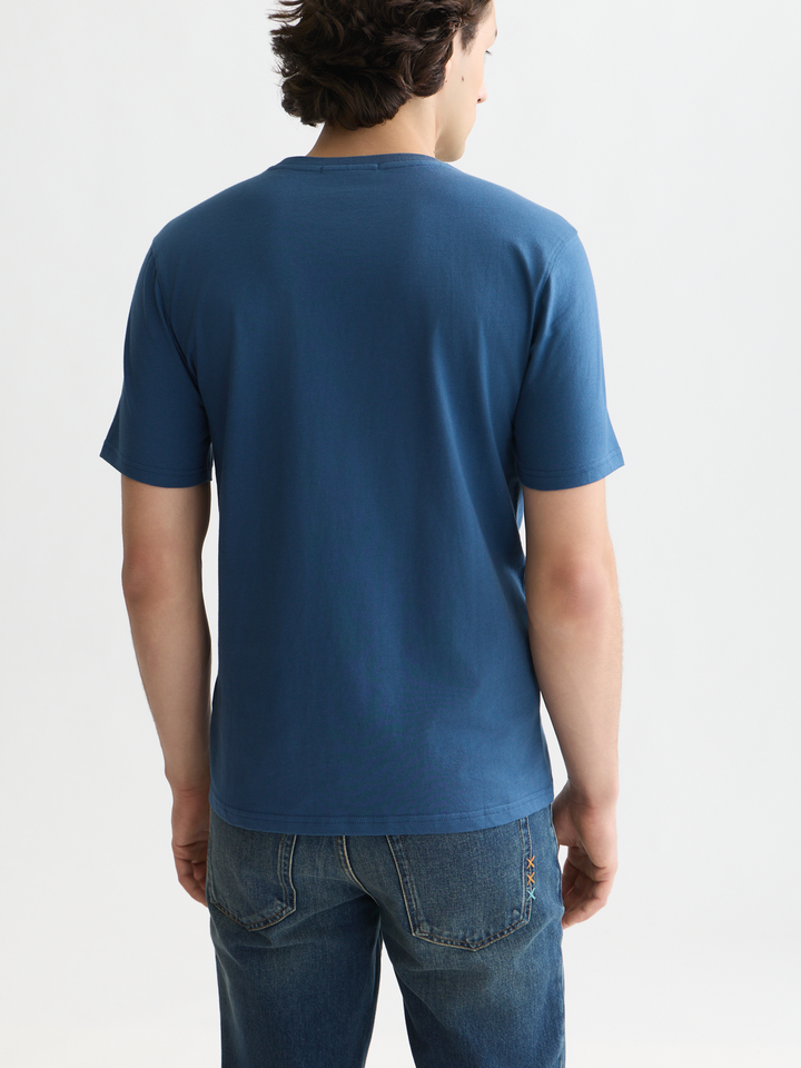 Left chest artwork regular-fit T-shirt
